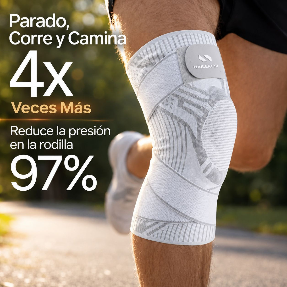 Fisiogena™ Rodillera de Alto Soporte y Alivio